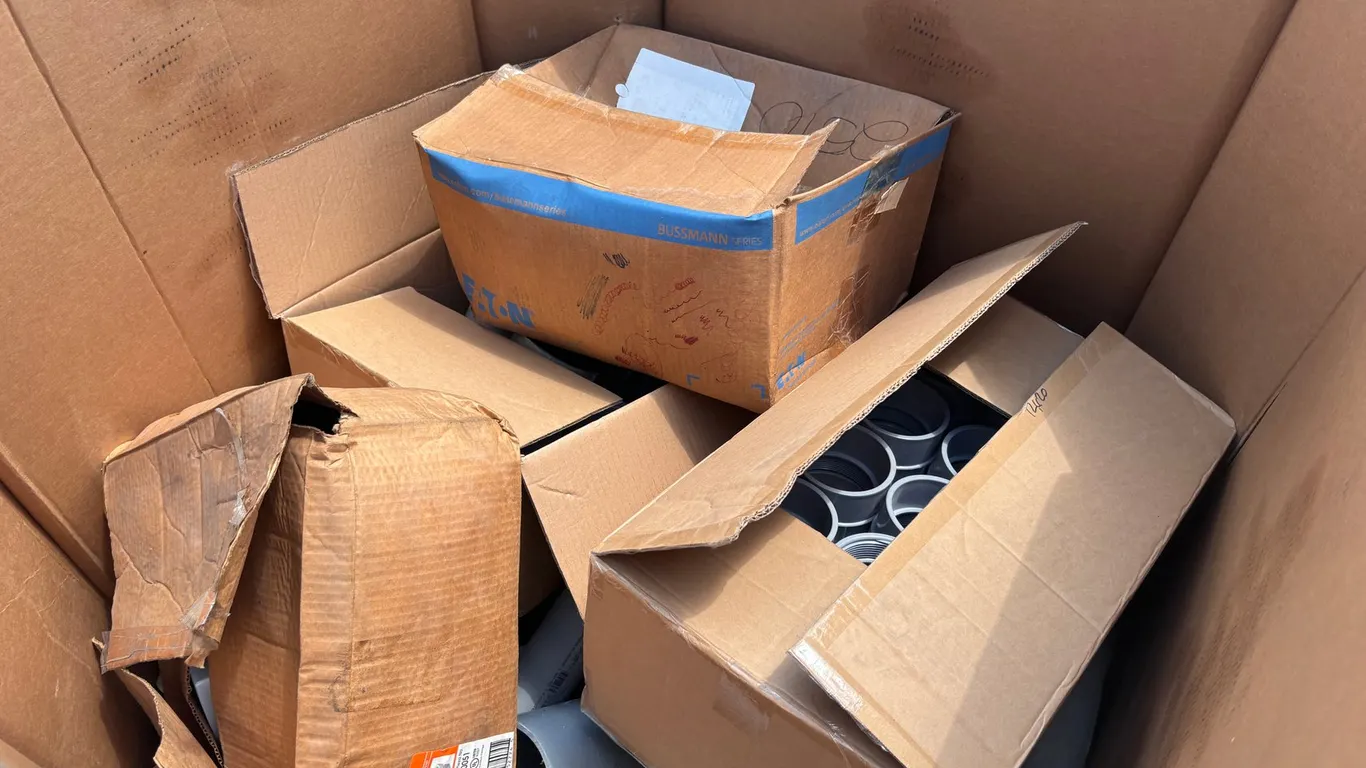 VARIOUS PVC PIPES AND FITTINGS