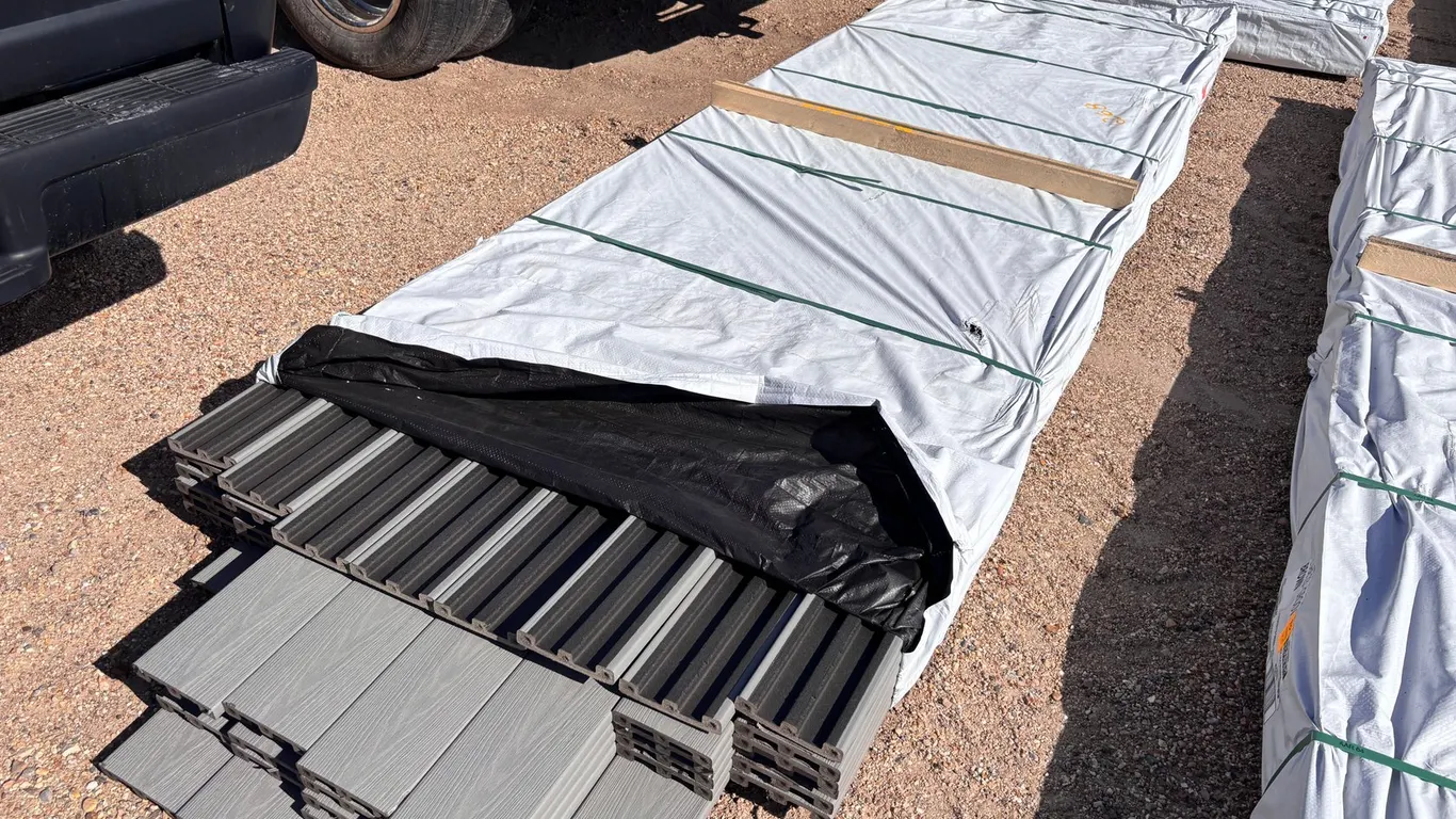 12' Bundle - Venture GRAY Solid Composite Deck Boards
