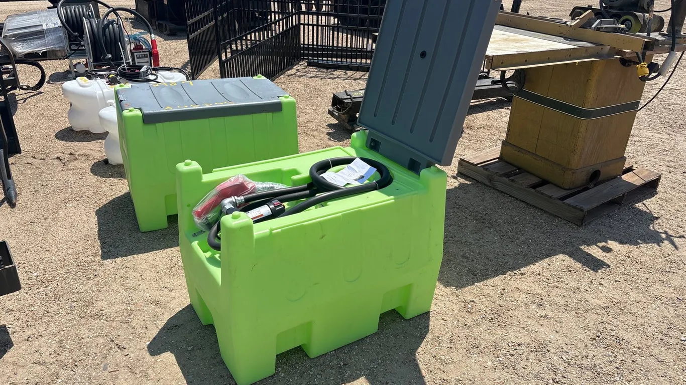 FUEL TANK WITH 12V PUMP