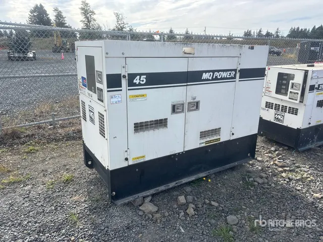 2019 Multiquip DCA-45SS U4F 36 kW Skid-Mounted Generator Set