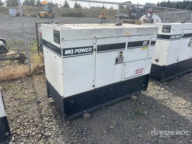2020 Multiquip DCA25SSU4F 20 kW Skid-Mounted Generator Set