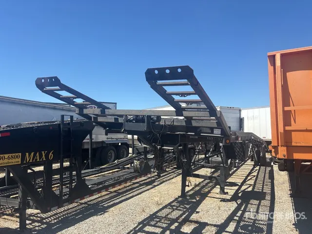 2007 Kaufman T/A Open Car Carrier Trailer