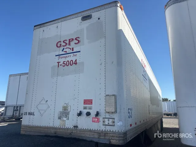 2012 Hyundai VI2530152-JRS 53 ft x 96 in T/A Van Trailer