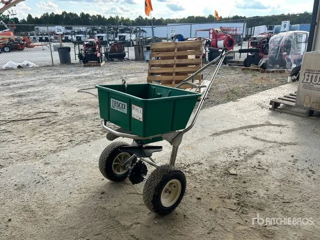 2025 Lesco 80 lb Walk-Behind Fertilizer Spreader