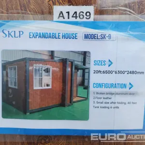 Unused 2026 Captok Expandable House / Office 