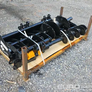 Unused 2026 Captok 8Pc Rake, Ripper, Graber, 12" Auger, 16" Auger, 8" Narrow Bucket, 24" Bucket, 32" Bucket to suit Excavator 