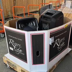 PALLET OF ASSORTED  ITEMS INCLUDING SPEAKERS, TARP, KIDS SCOOTERS AND MORE