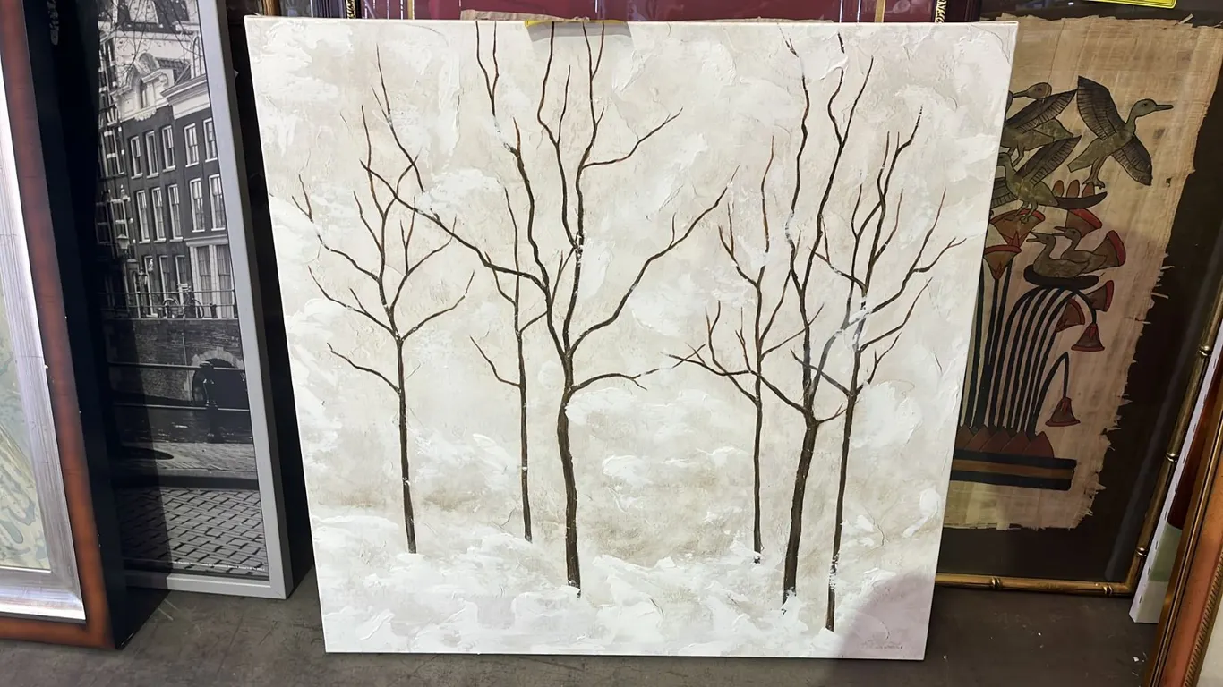 ORIGINAL OIL ON STRETCHED CANVAS PAINTING