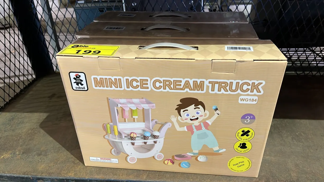 (3) *NEW* ROBUD WB184 MINI ICE CREAM TRUCK: AGES 3+