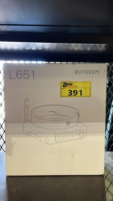 BUYDEEM COZY GREEN COUNTERTOP INDUCTION COOKER