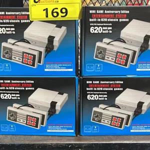 (4) *NEW* ANNIVERSARY EDITION MINI GAME ENTERTAINMENT SYSTEM WITH 620 BUILT-IN GAMES