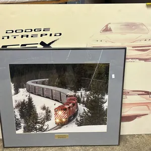 FRAMED CP RAIL SYSTEM PHOTO GHRAP AND DODGE INTREPID ESX