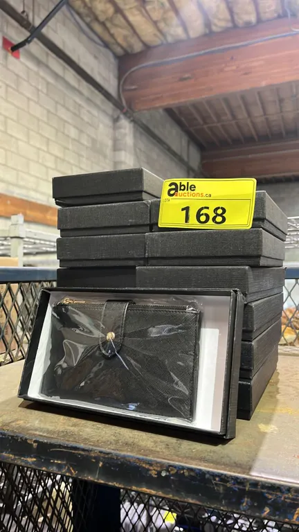 (14) *NEW* BLACK WALLETS