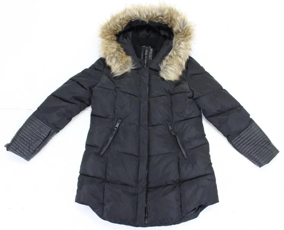 REITMANS LADIES FAUX FUR HOODED WINTER COAT XL