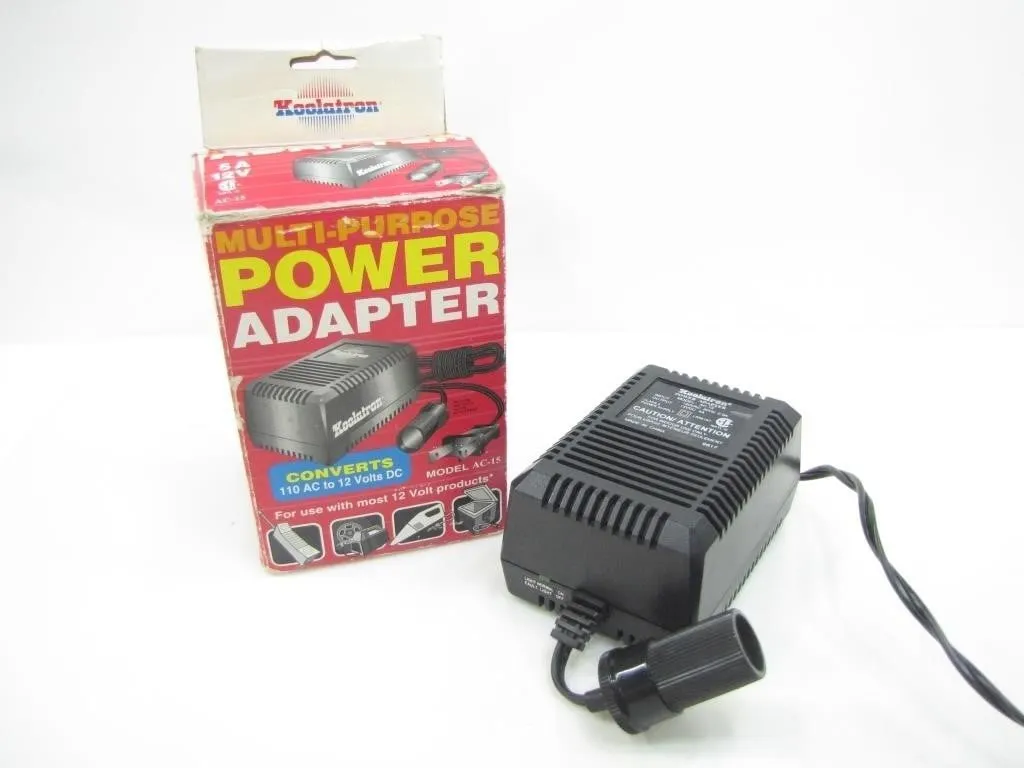KOOLATRON AC-15 MULTIPURPOSE POWER ADAPTER