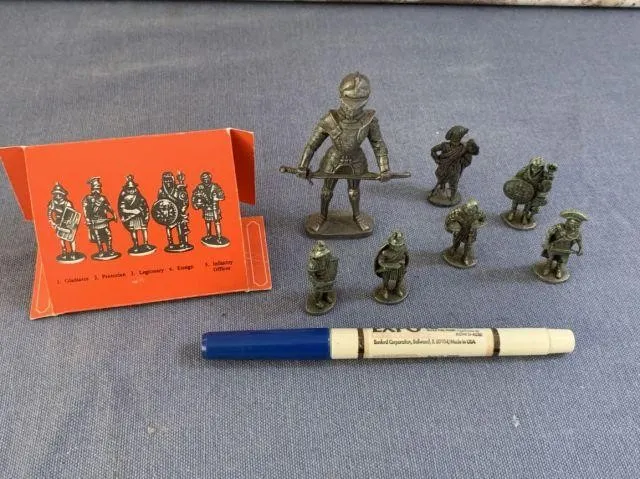BAGGED LOT: 7 PCS ASSORTED ROMAN SOLDIER
