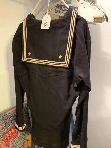 2 PC VINTAGE US NAVY UNIFORM WITH THE DRAGON