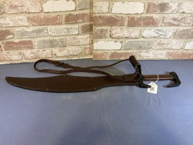 REPLICA SPARTAN WARRIOR SWORD WITH SHEATH;
