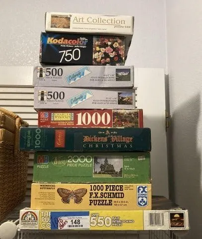 (10 BOXES) ASSORTED PUZZLES