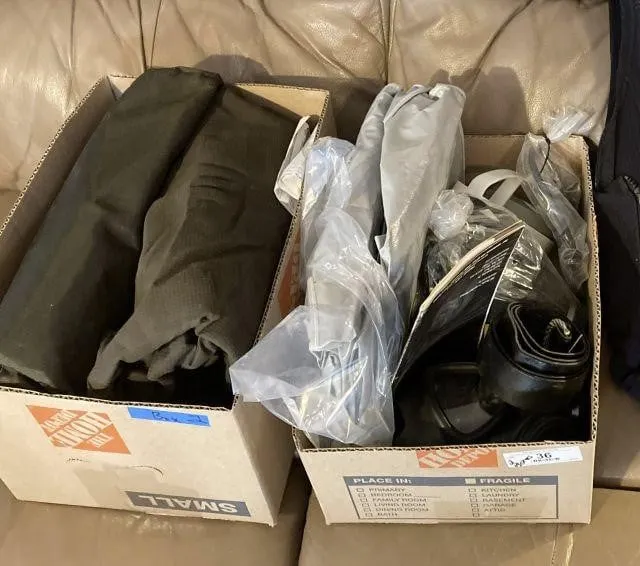 (2 BOXES) PROTECTIVE GEAR - COMPLETE GERMAN NBC