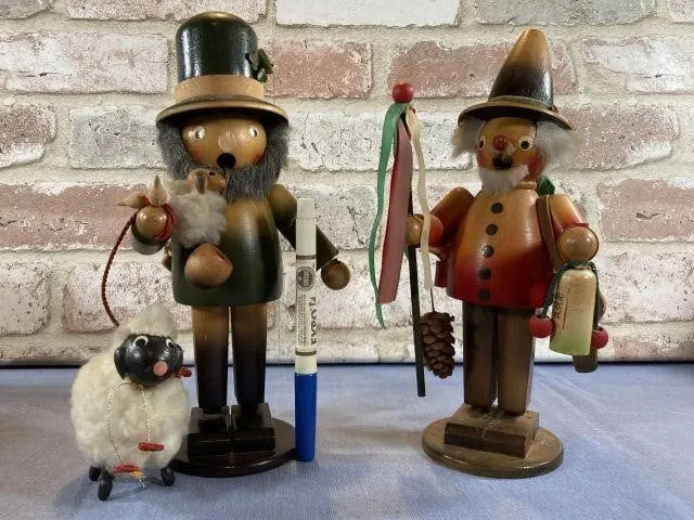 (2 PCS) VINTAGE STEINBACH GERMAN INCENSE SMOKERS