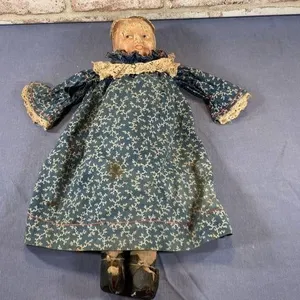 ANTIQUE COMPOSITE DOLL- HALLOWEEN DECOR?