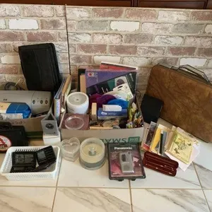 LARGE SELECTION OF OFFICE SUPPLIES & VINTAGE
