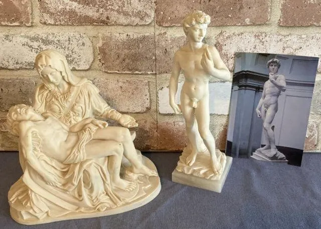 GROUPING: A MINIATURE FIGURINE REPRODUCTION OF