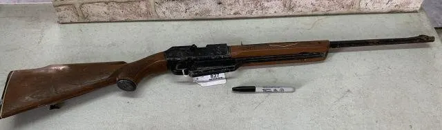 VINTAGE DAISY POWER LINE BB GUN; MODEL 822; 22 CAL
