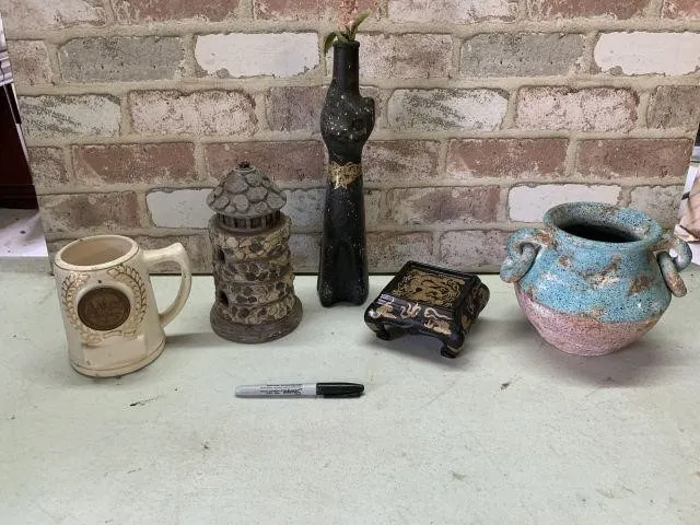 5 PCS: ASSORTED D�COR ITEMS