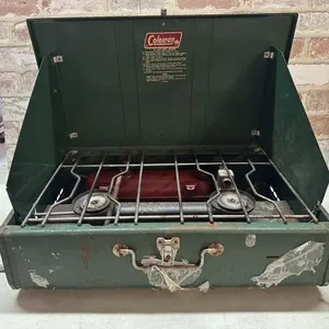 COLEMAN CAMPING STOVE- MODEL 413G; WICHITA, KS;