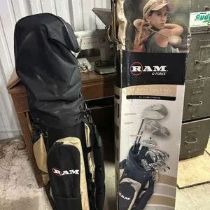 NIB, 17 PIECE RAM G-FORCE GOLF SET FOR WOMEN;