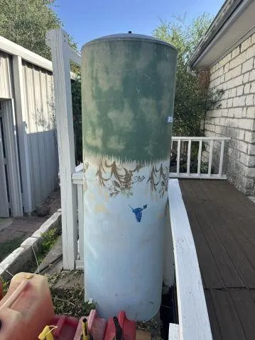 METAL TANK, MULTIPLE USES; 63" TALL