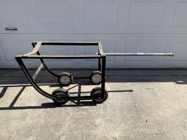 55 GALLON STEEL DRUM CRADLE / DOLLY WITH WHEELS