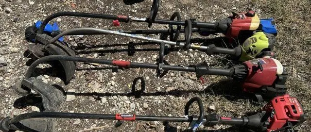 GROUPING: 4 PCS. USED WEED WACKERS;