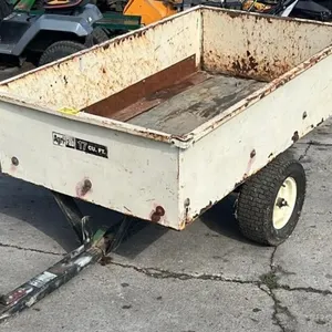 17 cu.ft. Single Axle Garden Dump Trailer. #C