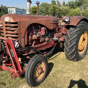Massey Harris Model 44 Gas Tractor. Runs &