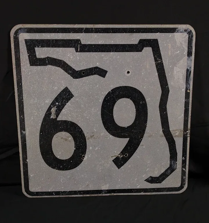 FLORIDA STATE HWY 69 ROAD SIGN