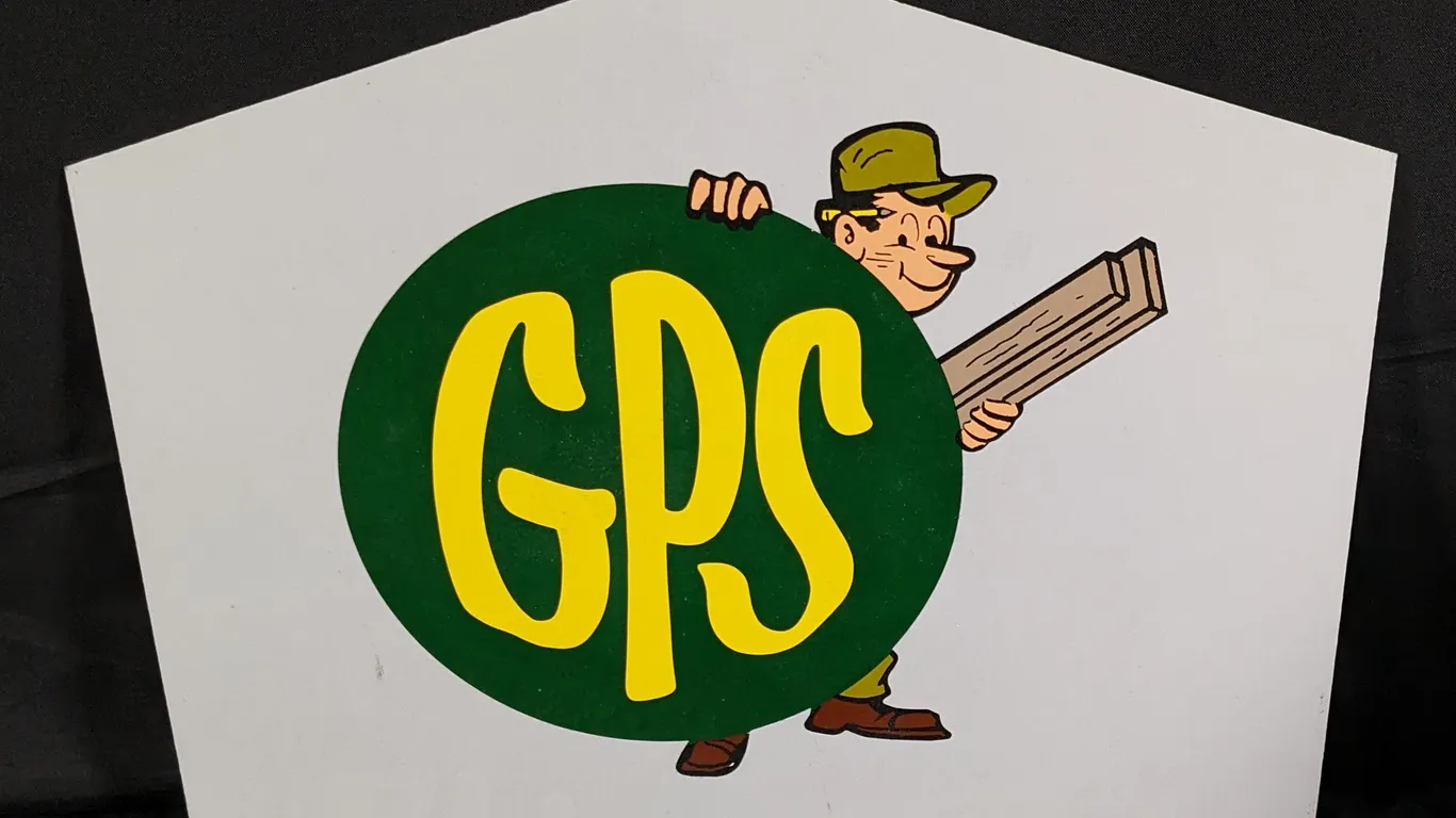 TIN SIGN GPS LUMBER COMPANY