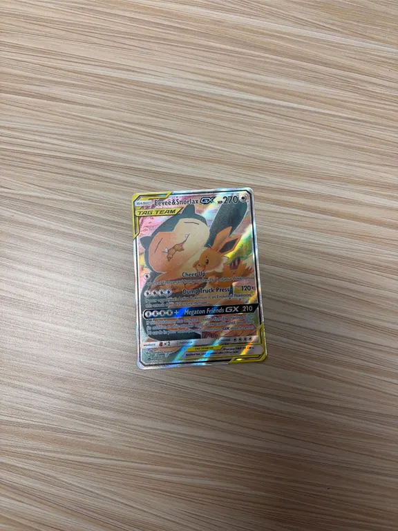 Eevee $ Snorlax GX Tag Team