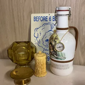 Vintage Columbus Commemorative Growler & Eclectic Décor Collection