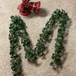 Artificial Ivy Garlands & Decorative Christmas Bells