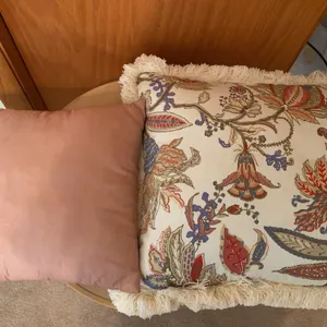 Decorative Throw Pillows – Floral & Blush Pink