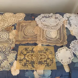 Vintage Crochet & Lace Doilies and Table Linens Collection