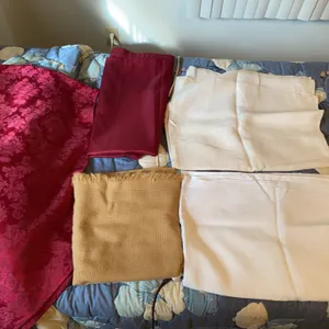 Assorted Rectangular Tablecloths & Table Runners