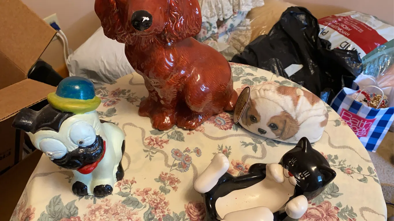 Vintage Dog & Cat Figurine Collection