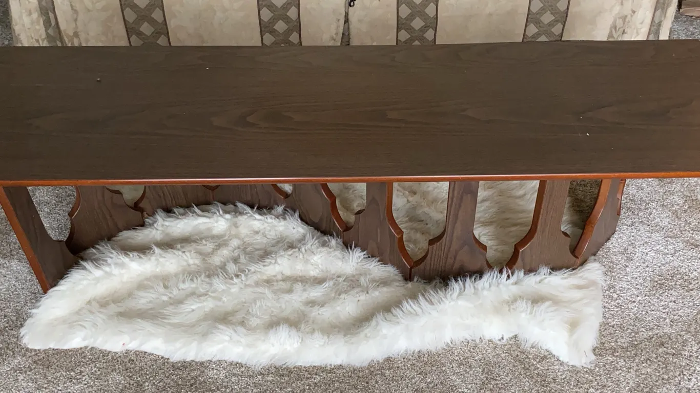 Vintage Mid-Century Wood Coffee Table