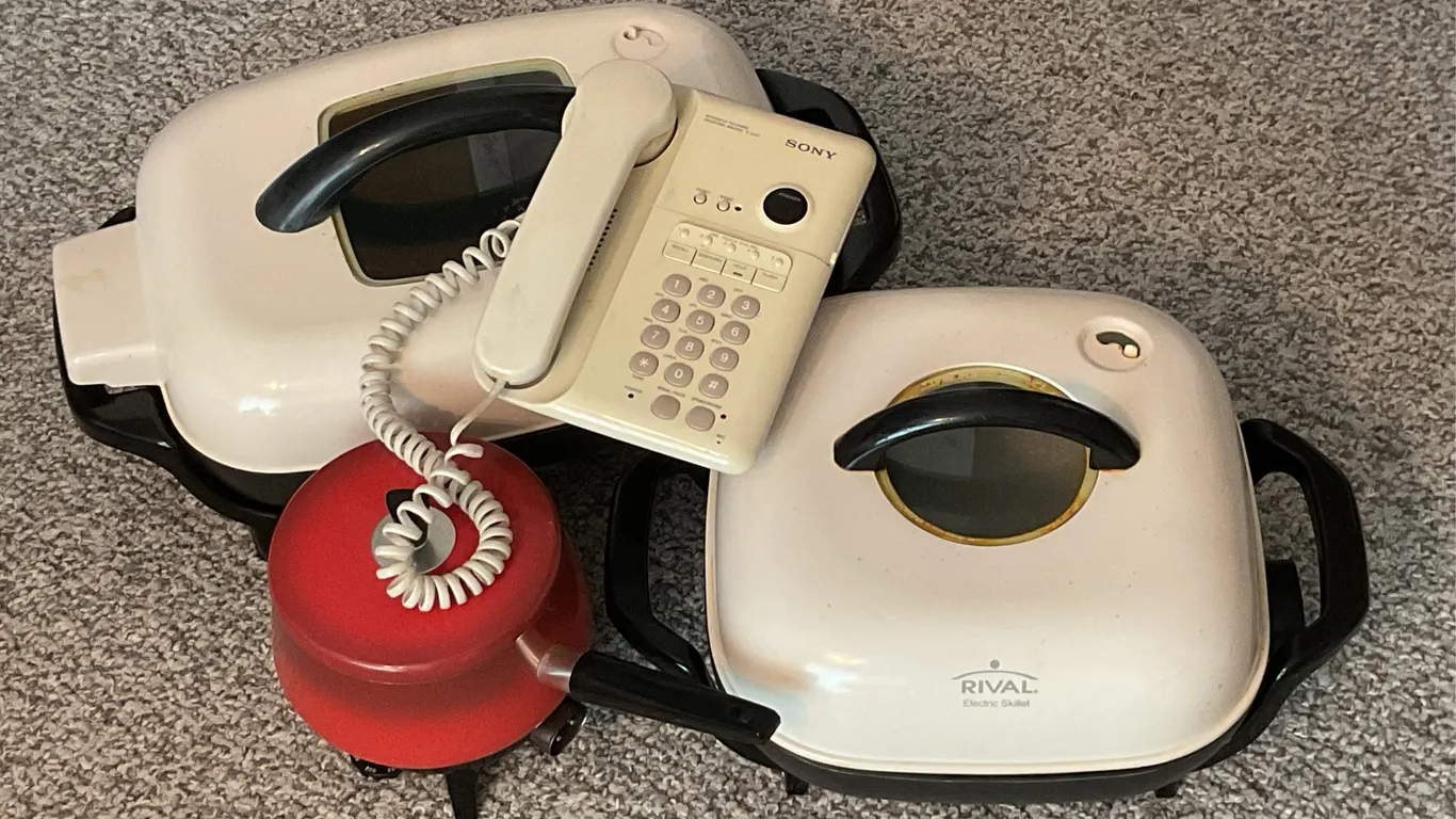 Vintage Kitchen Appliances & Sony Answering Machine