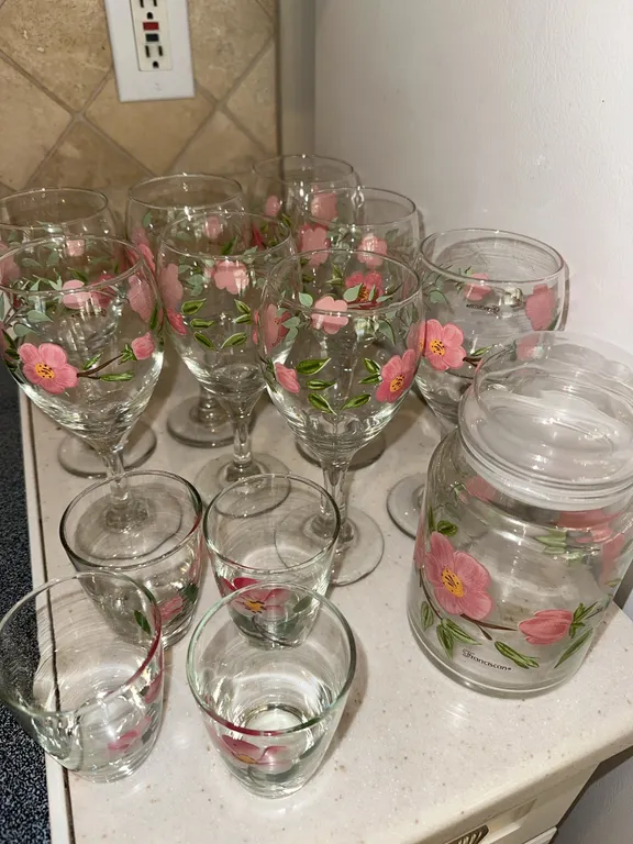 Franciscan wine glasses and more