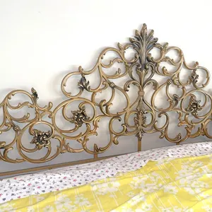 Unbelievable King headboard – metal Italian ROCOCO style